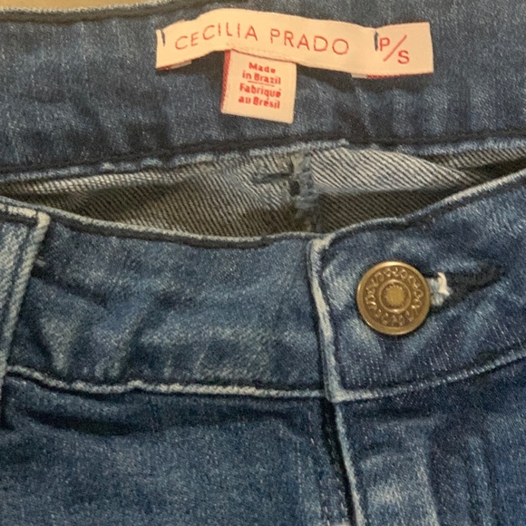 Anthropologie Gardener’s Denim Embellished Skirt Cecilia Prada P/S - Picture 4 of 14